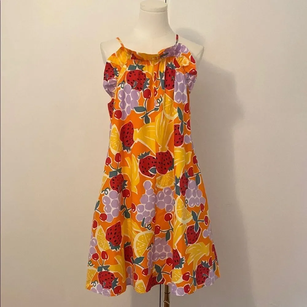 Anthropologie Corey Lynn Calter Tutti Frutti Tunic Dress Size Medium - Picture 4 of 16